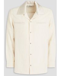 Nanushka - Cotton-blend Tweed Overshirt - Lyst