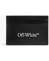 Off-White c/o Virgil Abloh - Printed Leather Cardholder - Lyst