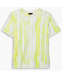 Akris - Tie-dyed Cotton-jersey T-shirt - Lyst