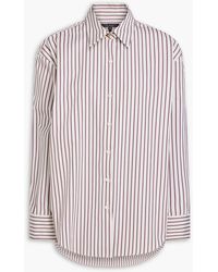 Rag & Bone - Jessica Striped Cotton-poplin Shirt - Lyst
