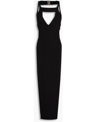 Rick Owens - Sling Cutout Stretch-knit Maxi Dress - Lyst