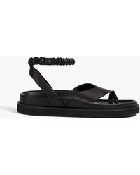 Jonathan Simkhai - Talie Leather Platform Sandals - Lyst