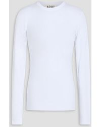 Rohe - Stretch-Cotton Jersey Top - Lyst