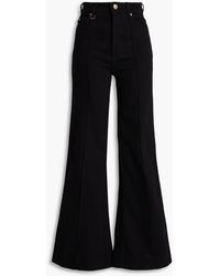 Zimmermann - High-Rise Wide-Leg Jeans - Lyst