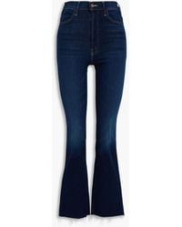 Mother - The Hustler Flood High-rise Flared Jeans - Lyst