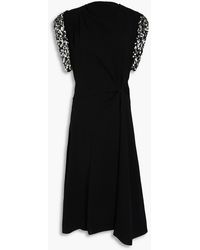 Isabel Marant - Leronia Sequin-Embellished Crepe Midi Dress - Lyst