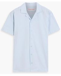 Orlebar Brown - Travis Cotton And Lyocell-Blend Poplin Shirt - Lyst