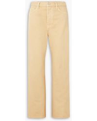 TOTEME - Twisted Seam Mid-rise Straight-leg Jeans - Lyst