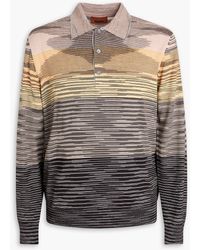 Missoni - Space-Dyed Wool Polo Sweater - Lyst