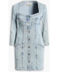 Isabel Marant - Vona Denim Mini Dress - Lyst