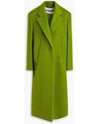 Jil Sander - Brushed Wool-blend Felt Coat - Lyst
