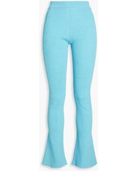 Jacquemus - Le Pantalon Baunhila Ribbed-knit Flared Pants - Lyst