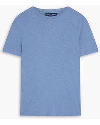 Frescobol Carioca - Slub Cotton And Linen-blend Jersey T-shirt - Lyst