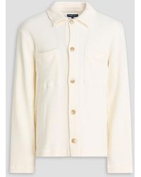 Frescobol Carioca - Pedro Waffle-Knit Cotton Overshirt - Lyst