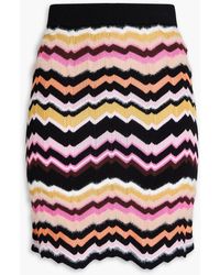 Missoni - Zig Zag Miniskirt - Lyst