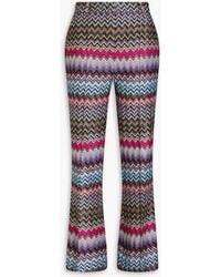 Missoni - Capri Bootcut Tailored Trousers - Lyst