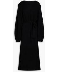 Zimmermann - Ribbed Wool Midi Dress - Lyst