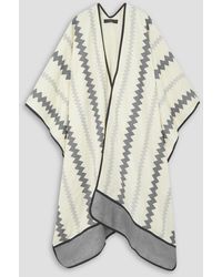 Vita Kin - Ola Striped Linen Cape - Lyst