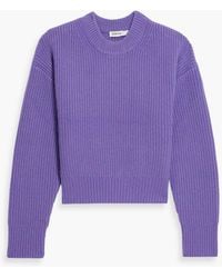 Jonathan Simkhai - Linda Ribbed Merino Wool-Blend Sweater - Lyst