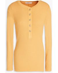 Stateside - Ribbed Jersey Top - Lyst