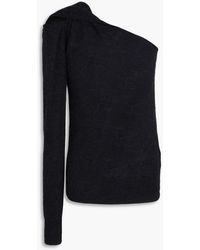 IRO - Strickpullover mit cut-outs und asymmetrischer schulterpartie - Lyst