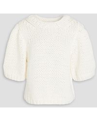 Tibi - Cotton-blend Sweater - Lyst