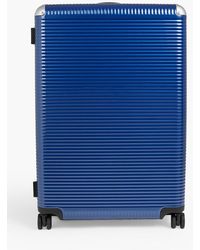 Fabbrica Pelletterie Milano Trunk On Wheels 76cm Polycarbonate Suitcase - Blue