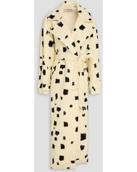 TOVE - Tel "adut" aus filz aus einer wollmischung mit gürtel und print - Lyst