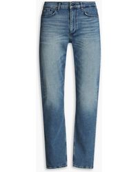 Rag & Bone - Fit 2 jeans aus denim in ausgewaschener optik - Lyst