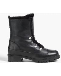 Stuart Weitzman - Luge Leather Combat Boots - Lyst