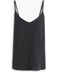 James Perse - Lyocell And Linen-blend Camisole - Lyst