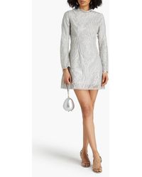 teal lace dress with sleeves Whitley Tie Back Puff Sleeve Babydoll Mini Dress • Shop American Threads Women's Trendy Online Boutique Mint / M main image 1