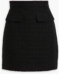 MSGM - Cotton-blend Tweed Mini Skirt - Lyst