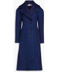 Emilio Pucci - Brushed Felt-paneled Wool-blend Tweed Coat - Lyst