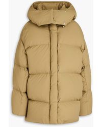 Tory Burch - Quilted Shell Hooded Jacket - Lyst