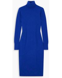 JOSEPH - Cashmere-blend Turtleneck Midi Dress - Lyst