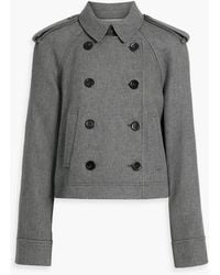 Veronica Beard - Conneley Double-Breasted Tweed Jacket - Lyst