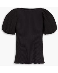 Mother Of Pearl - Ribbed Jersey Top - Lyst