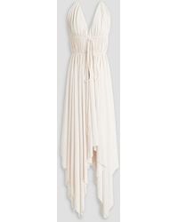 Norma Kamali - Goddess Stretch-jersey Maxi Dress - Lyst