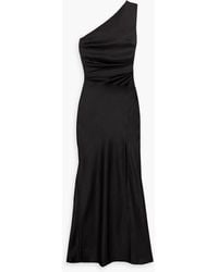Bec & Bridge - The Dreamer One-Shoulder Satin-Crepe Maxi Dress - Lyst
