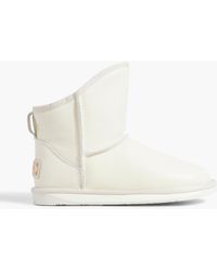 Australia Luxe - Cosy Xtra Short Shearling-lined Leather Ankle Boots - Lyst