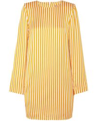 Maggie Marilyn Striped Twill Mini Dress - Multicolour