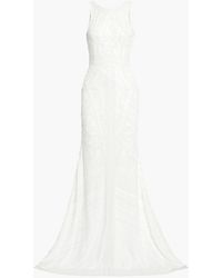 theia embellished tulle gown