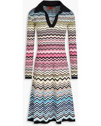 Missoni - Cotton-blend Crochet-knit Dress - Lyst