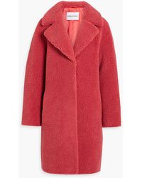 Stand Studio - Camille Faux Shearling Coat - Lyst