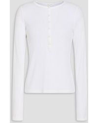 Rag & Bone - Ribbed-Knit Top - Lyst