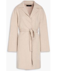 JOSEPH - Wool And Silk-Blend Felt Coat - Lyst