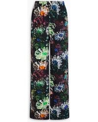 Stine Goya - Fatou Printed Tm Lyocell-blend Straight-leg Pants - Lyst