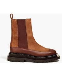 Sandro - Liam Suede And Leather Chelsea Boots - Lyst