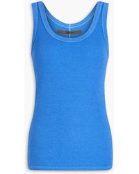 Enza Costa - Ribbed Jersey Tank - Lyst